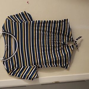 Women's ribbed crop top